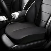 Car Wedge Seat Cushion For Car Seat Driver/Passenger- Wedge Car Seat Cushions For Driving Improve Vision/Posture - Memory Foam Car Seat Cushion For Hip Pain